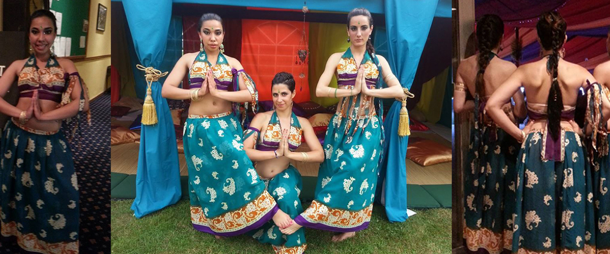 Danseressen uit India